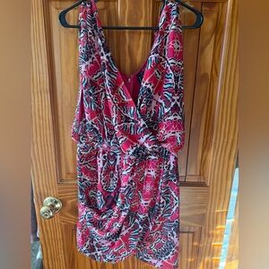 Marciano Pink and Blue butterfly effect  Dress